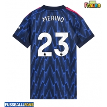 Arsenal Mikel Merino #23 Auswärtstrikot Frauen 2025-26 Kurzarm